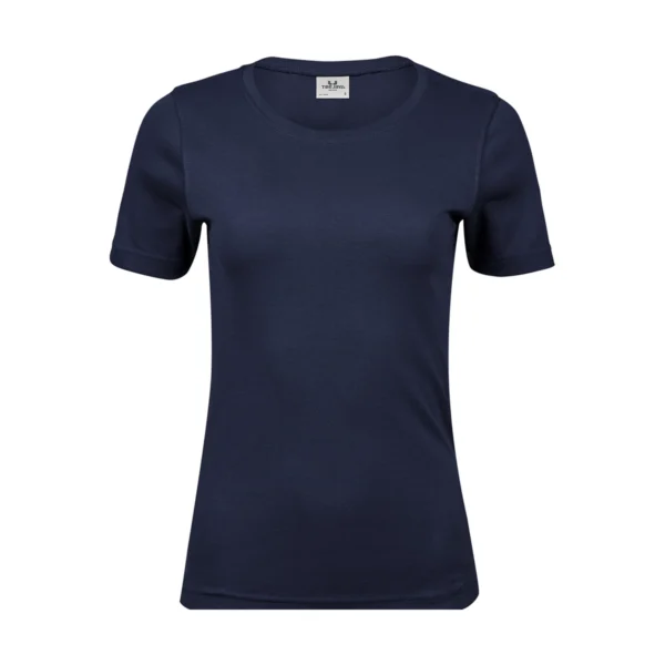 Tee Jays Ladies` Interlock T-Shirt Navy 3XL