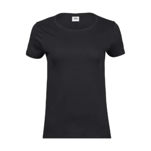 Tee Jays Ladies` Luxury Tee Black XXL